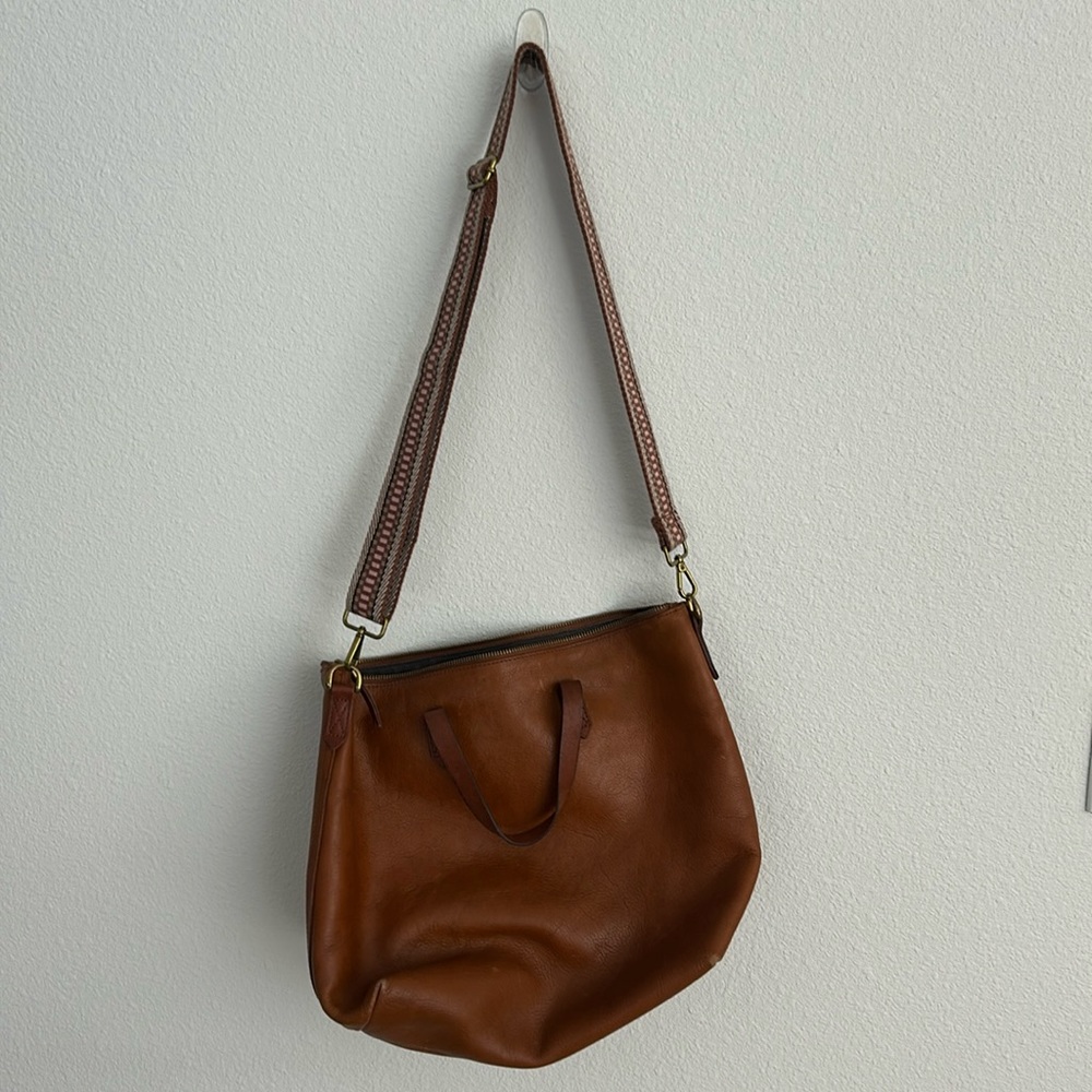 Madewell Zip-Top Medium Transport Tote